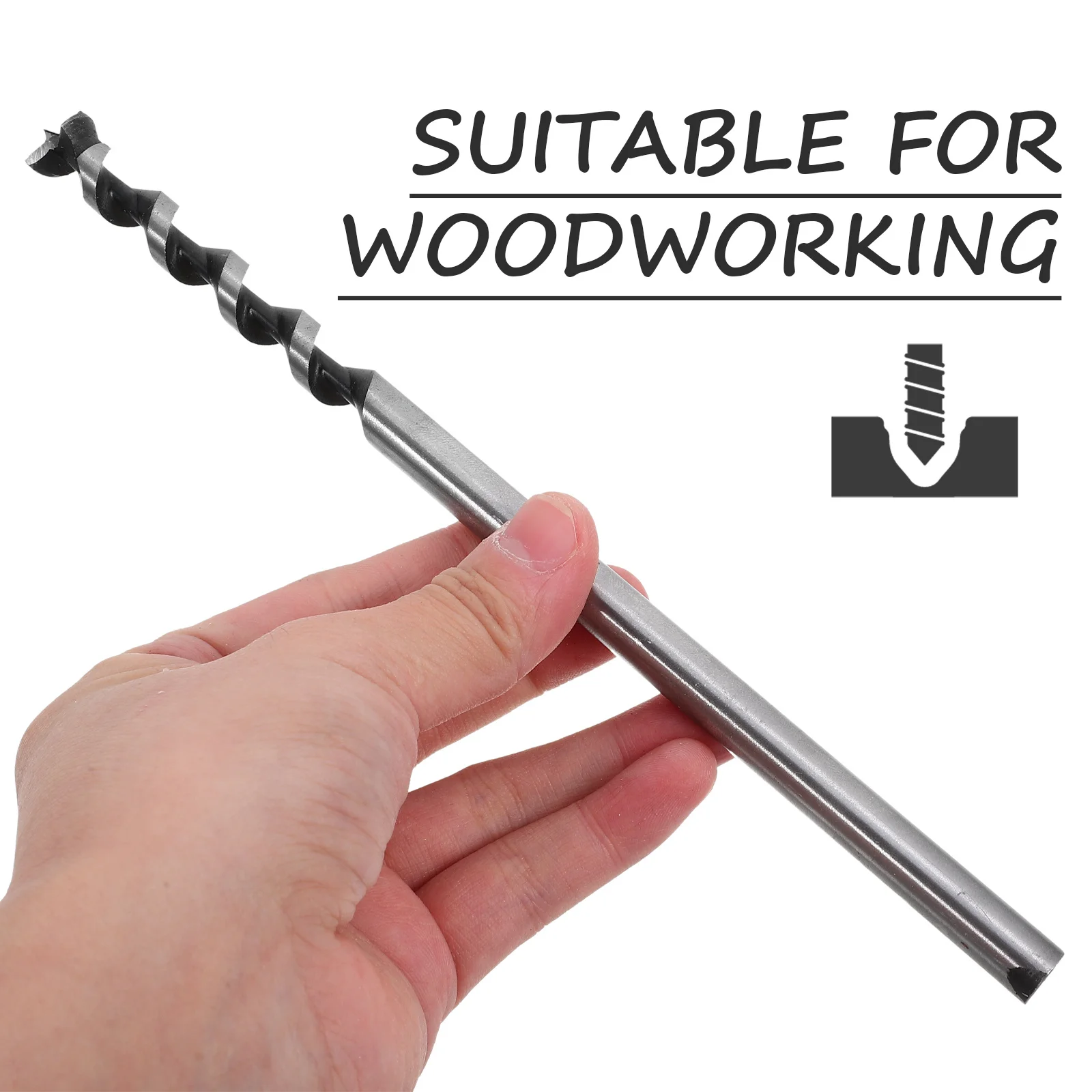

Square Hole Drill Bit 12.7mm Carbon Steel Chisel for Woodworking Mortising Attachment Fast Efficient Drilling Tool Square Drill