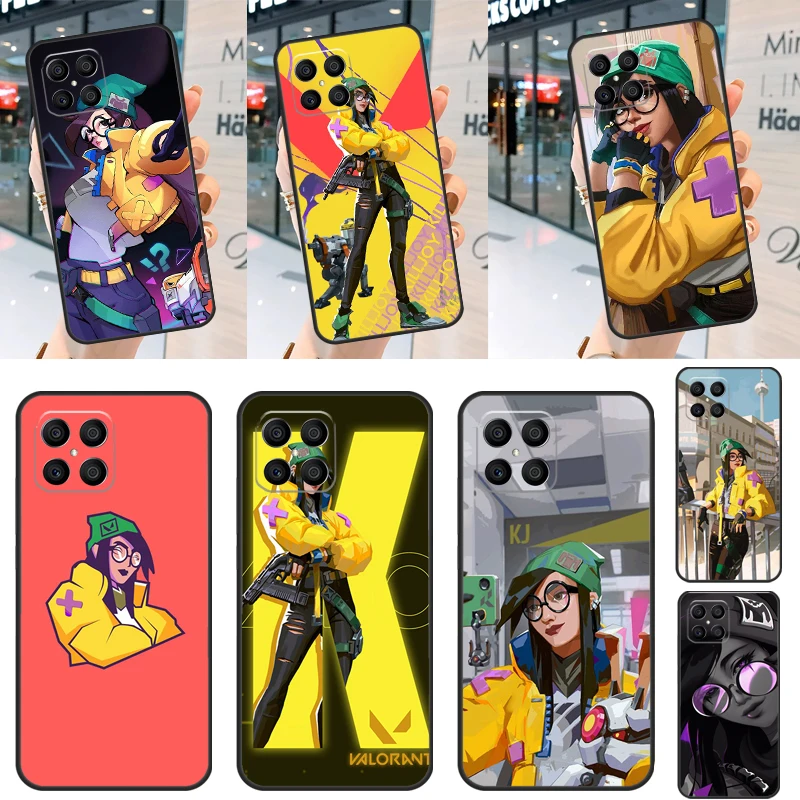 Valorant Killjoy für Huawei P30 P60 Pro P20 P40 P50 P Smart Z Nova 5T Ehre 70 50x8 x9a Magic 5 Lite Fall