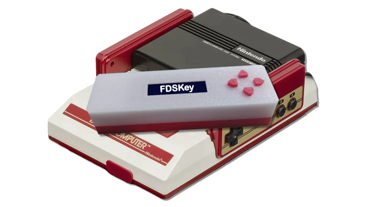 FDSKey Drive Emulator FC Game Accessory For Family Computer enjoy Famicom Disk System games