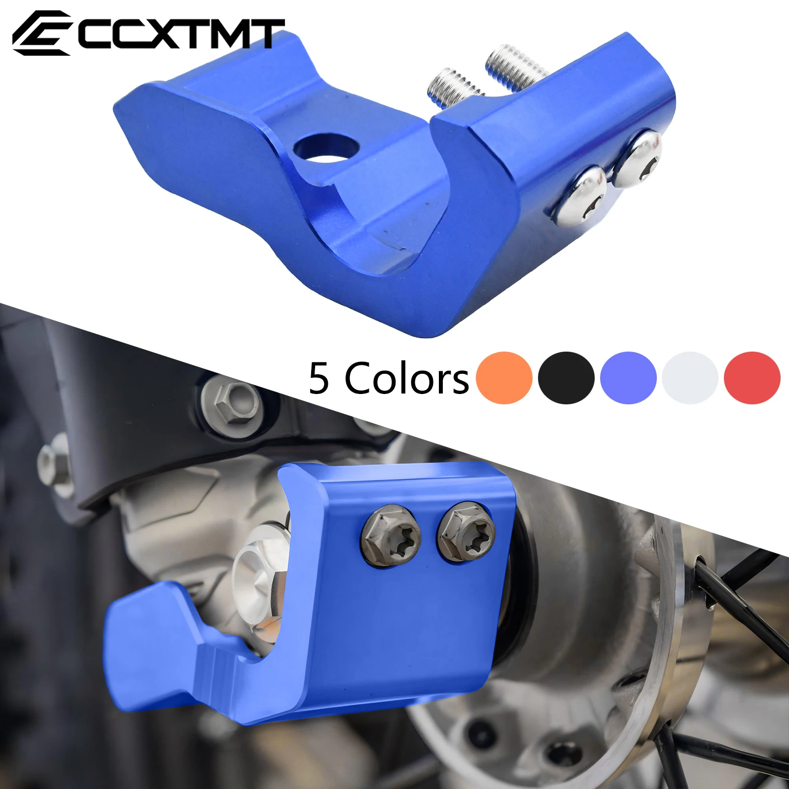 For Husqvarna TE250 TE300 FE250 FE300 125-500 TC TX TE FC FX FE 2016-2024 Motorcycle CNC Right Front Fork Guard For KTM EXC EXCF