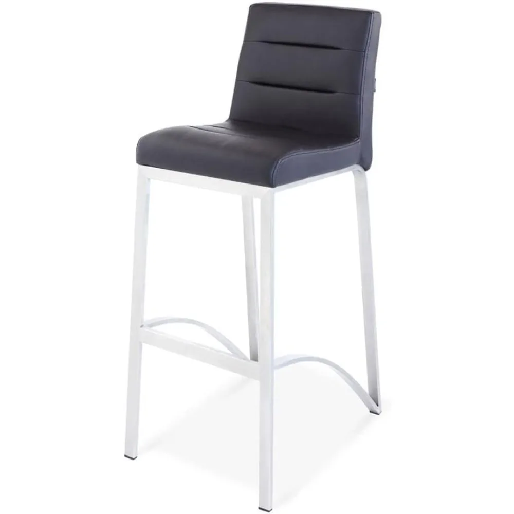 Lynx Barhocker mit Metallgestell – Schwarz