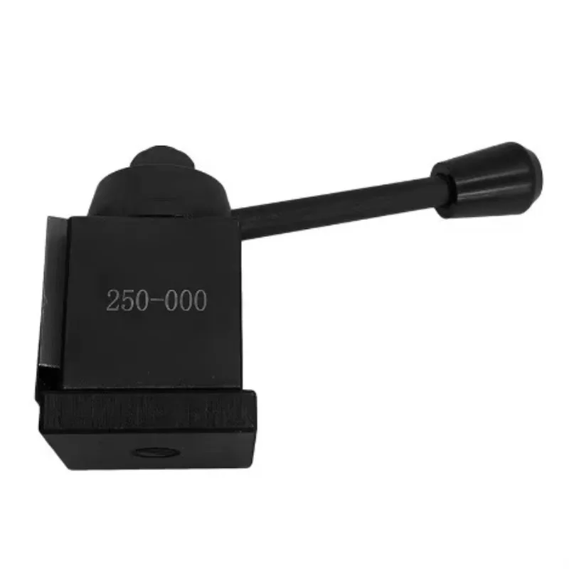 ミニ旋盤用ウェッジ型250-000タレットメタルクイックチェンジツールポスト