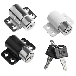 2 Keys 1 Set Sliding Door Window Locks with Baby Child Safety Protection Antitheft Aluminum Alloy Door Security Lock Catches