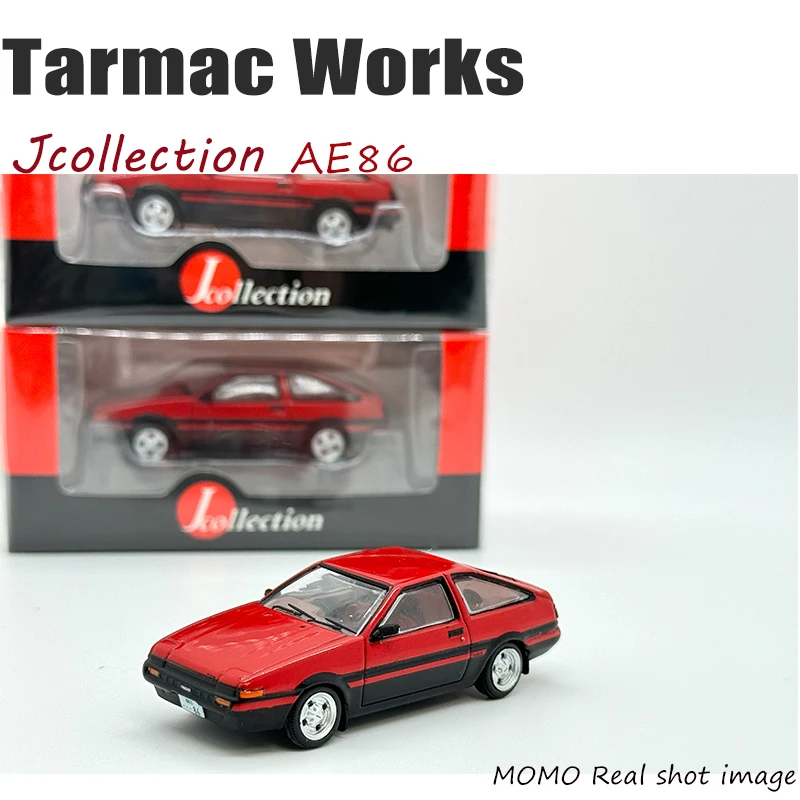 Tarmac Works 1:64 Sprinter Trueno AE86 Red Black Gift