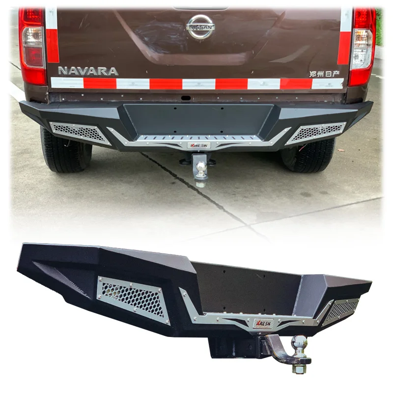 

Сварной задний бампер высшего качества в новом состоянии для NP300 NAVARA Pick-up Offroad, стальные внешние аксессуары для NISSAN