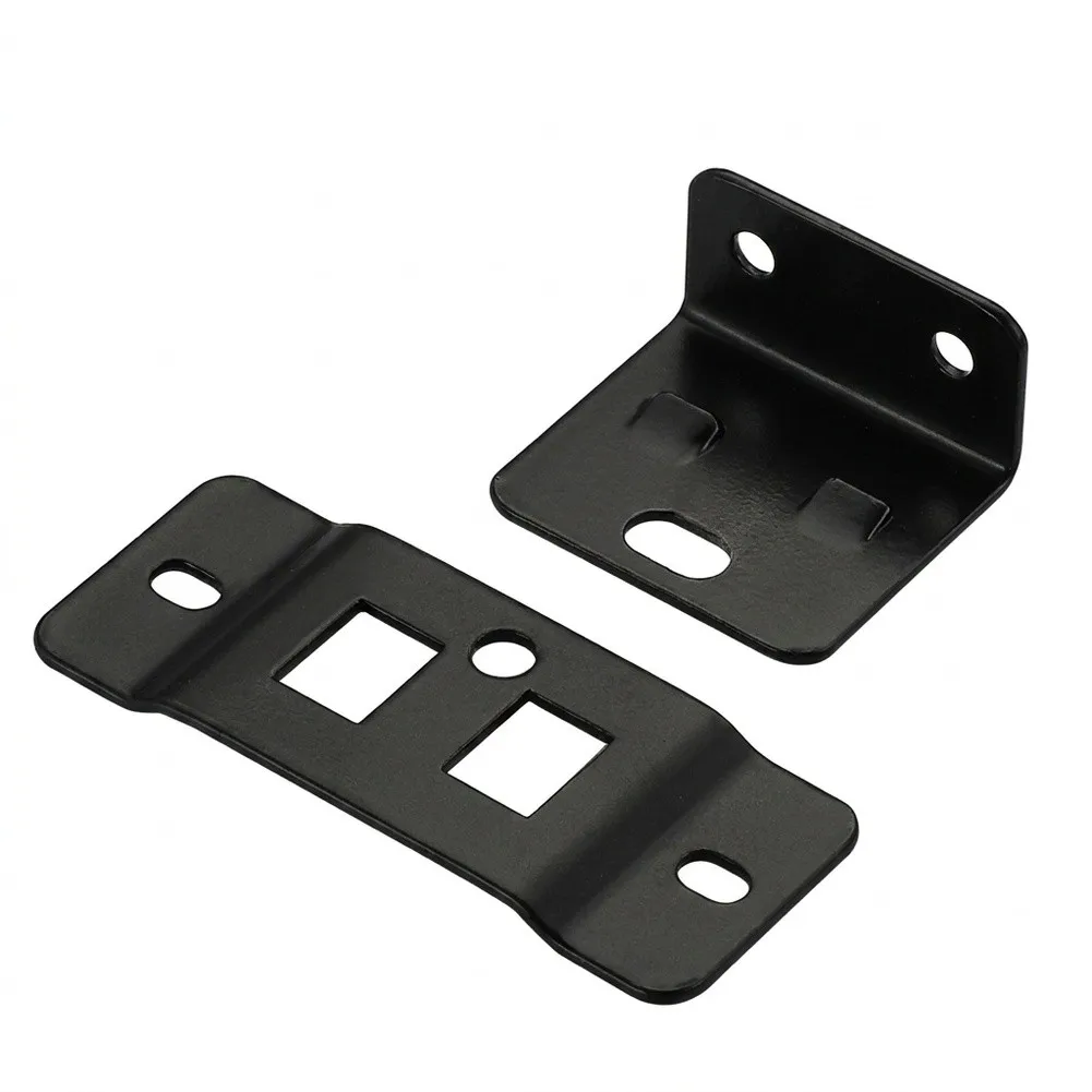 For Home DIY Projects Furniture Connector Cabinet Repair Kit Reinforcing Joints Two-in-one Structure 1.2mm Thick Metal