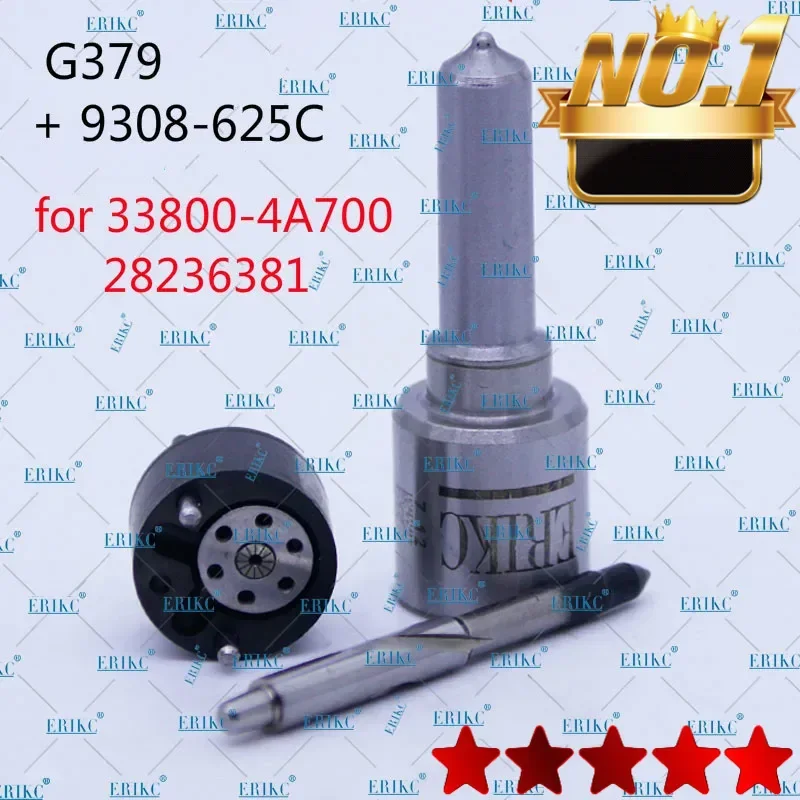 

ERIKC 33800-4A700 Reparatie Kits 7135-576 Nozzle G379 Valve 9308-625C Voor Hyundai 28236381 Euro 5