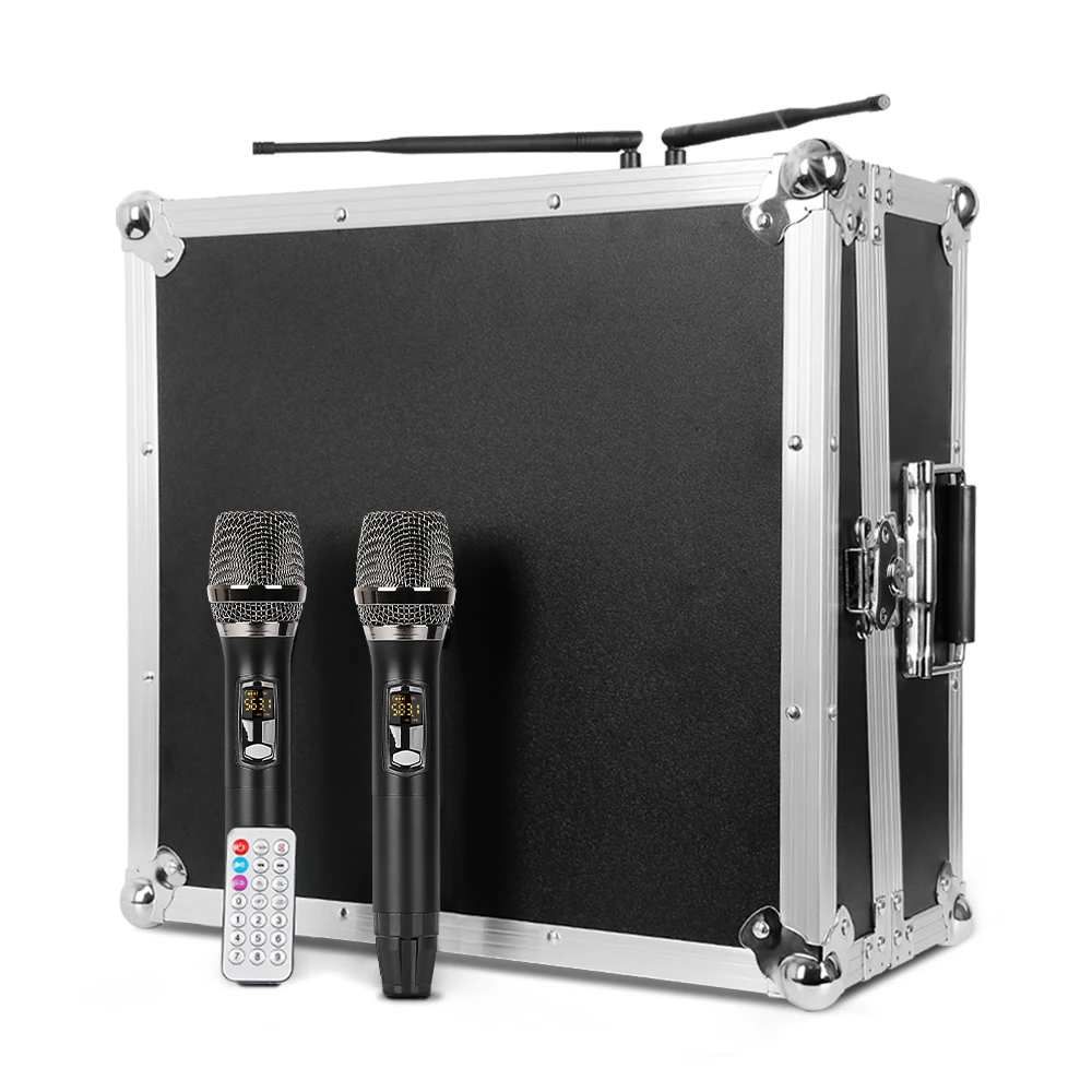 

Лидер продаж, горячая распродажа GT8M 550 Вт + 550 Вт, консольный микшерный усилитель с 2 микрофонами для концертного караоке