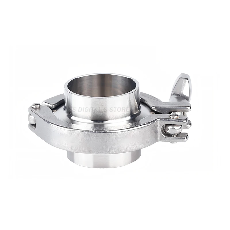 

Санитарный приварной фитинг Tri-Clamp 19-204 мм, комплект соединений из нержавеющей стали 304, силиконовые прокладки для труб