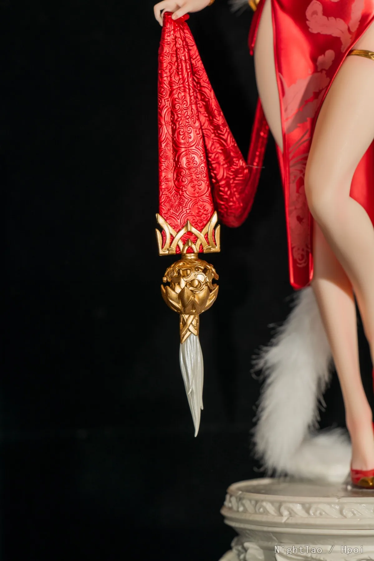 TYCTOYS Oryginalna figurka BearPanda × SNK Oficjalna KOF Mai Shiranui w skali 1/6, w czerwonej sukience cheongsam, figurka anime, model, zabawki, prezenty