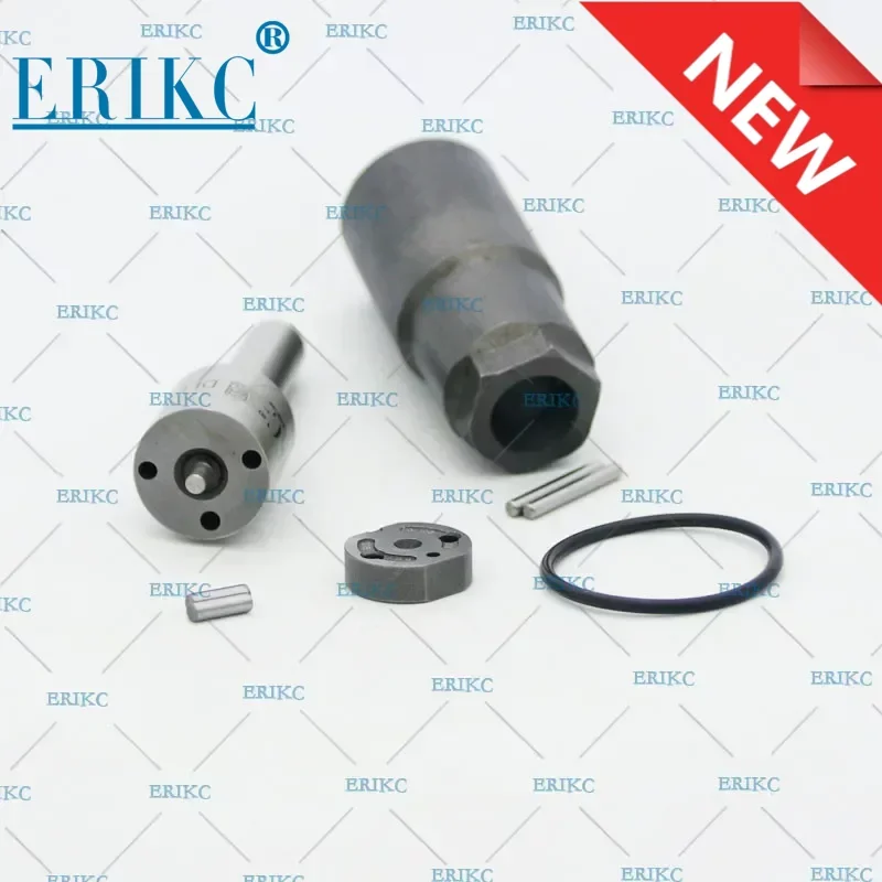 ERIKC Common Rail 095000-5870 Injector Repair Kits Nozzle DLLA152P805 (093400-8050) Control Valve for RF5C-13H-50B