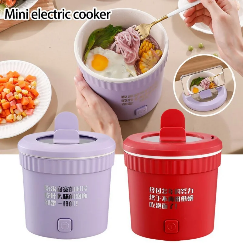 Mini elektrický vařič domácnost multifunkční all-in-one hrnec non-stick kotlík horké hrnec rýže vařič hrnec  fritovací kotlík potravina dusit