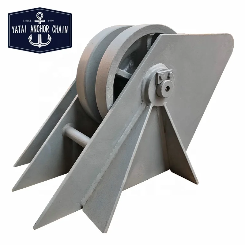 

New Cast Steel Roller Fairlead Anchor Chain Cable Wheel Guide Roller For Ships And Boats
