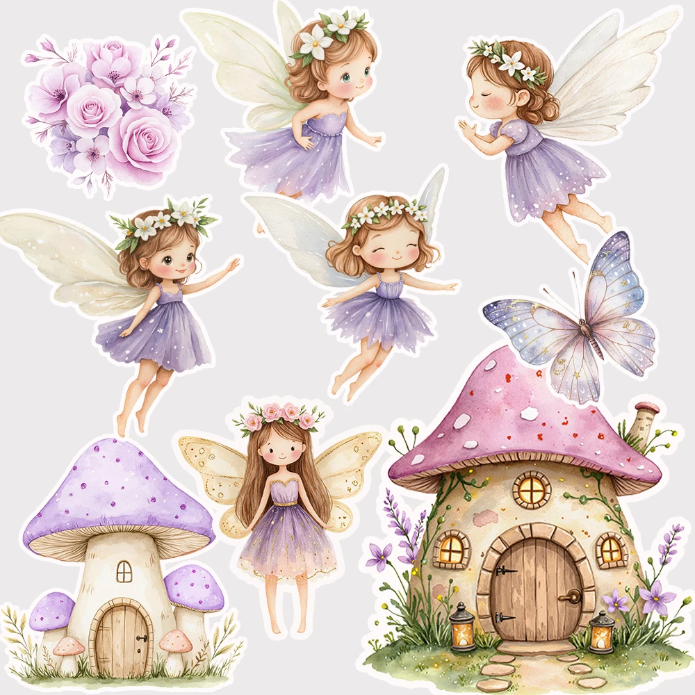 Purple Fairy Mushro… - image