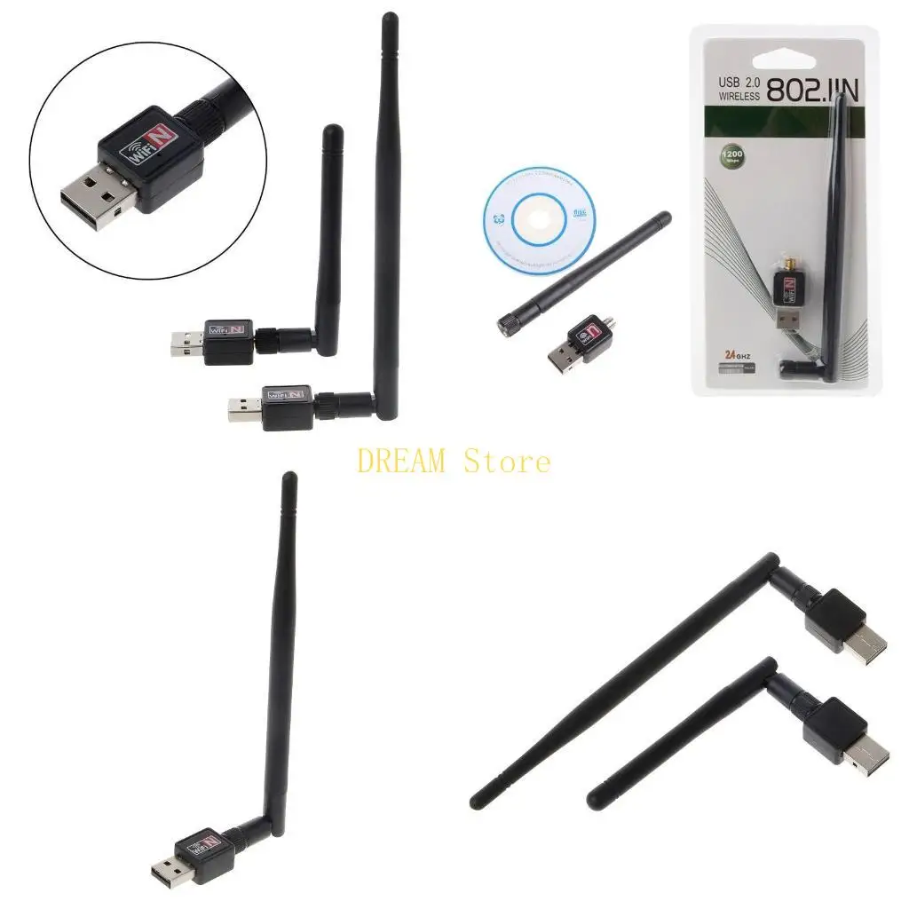 USB WiFi Wireless Adapter for PC USB WiFi Dongle 802.11 ac Adapter best sale