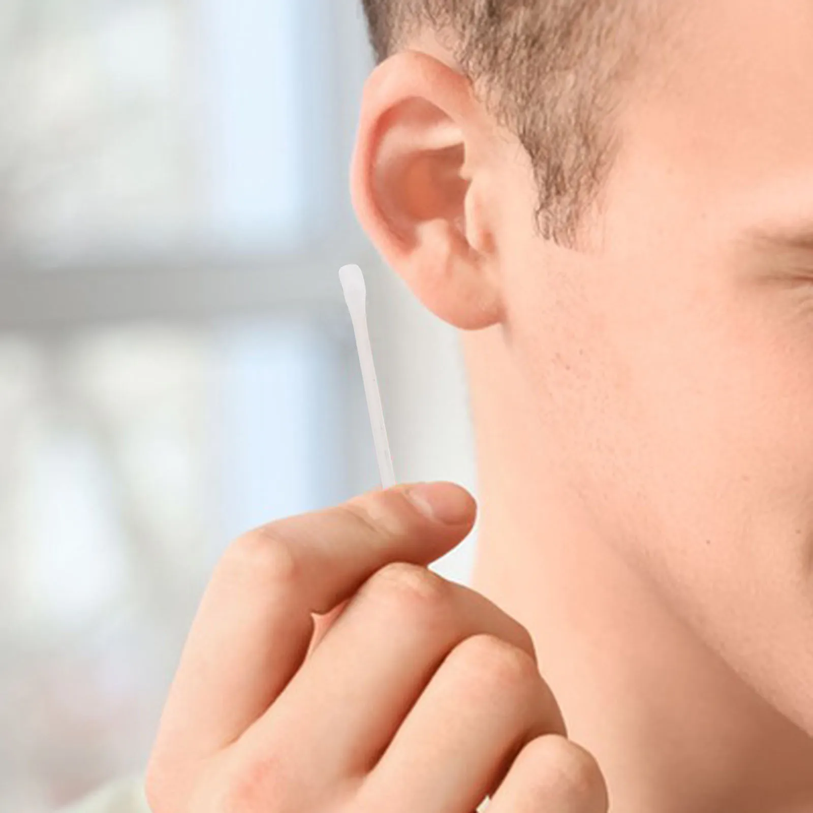 耳垢綿棒 3 箱 すべての人に安全な使用 ダブルポイントチップデザイン 白い綿棒 耳掃除用綿棒