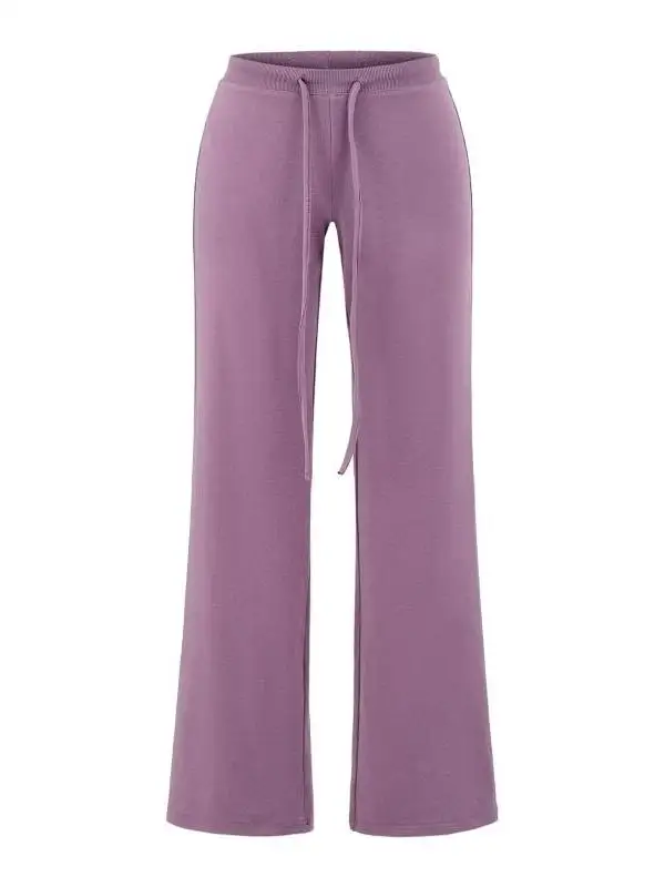 Pantaloni casual Dstring a vita bassa Pantaloni lunghi larghi alla moda larghi a gamba dritta Street Sle Comodo tutto abbinato pigro...