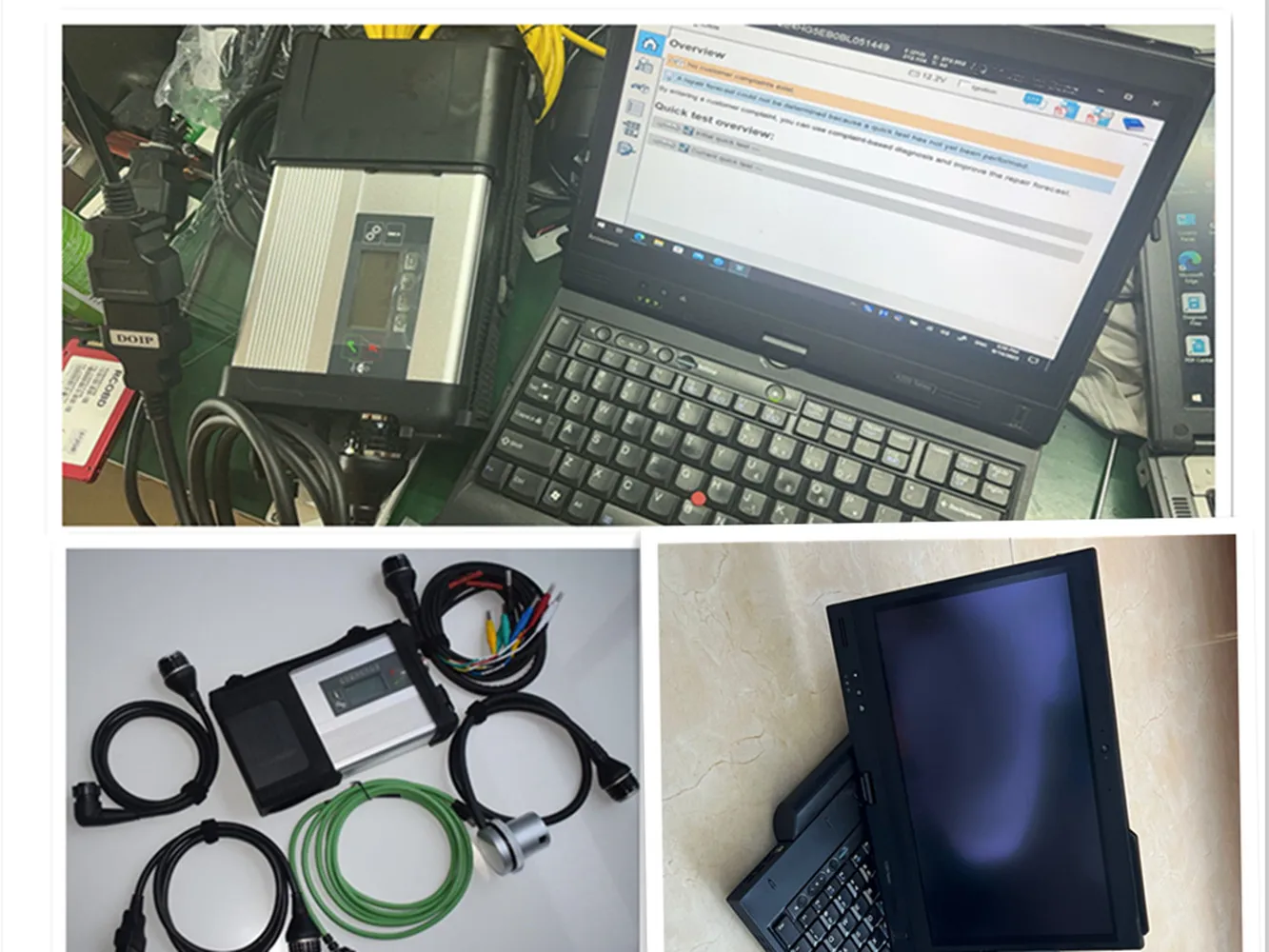 MB STAR C5 SD C5 WIFI DOIP Multiplexer for Benz car/truck fault diagnosis instrument with X220T Laptop