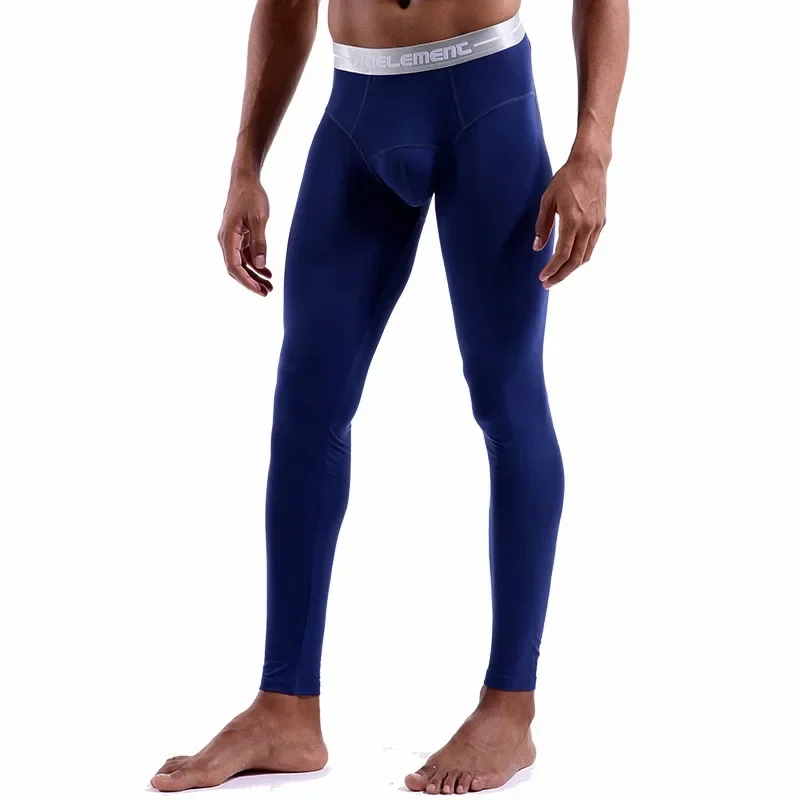 Men\'s single-piece thin long johns tight-fitting warm and cold-proof long johns autumn and winter thin leggings factory direct