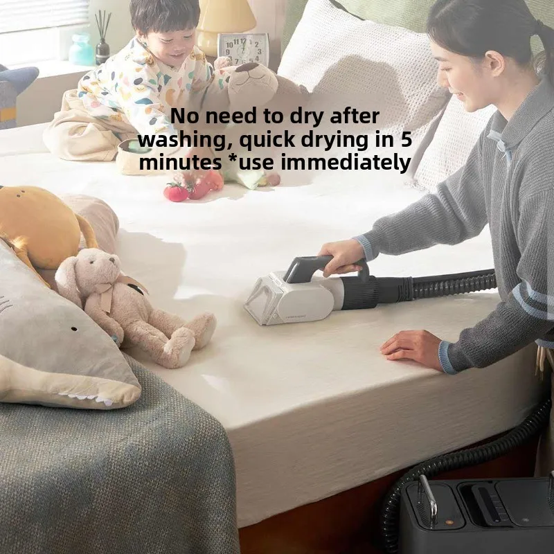 Donlim Fast Dry Fabric Cleaner 2.0 พร้อมไอน้ําอุณหภูมิสูงสําหรับโซฟาพรมเป็นมิตรกับสิ่งแวดล้อม