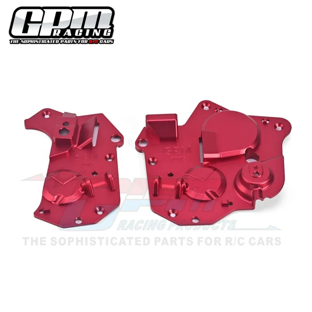 GPM Metal Aluminum Chassis Side Cover Set LOS261014 for LOSI 1/4 PROMOTO-MX MOTORCYCLE LOS06000 LOS06002 Upgrade Accessories