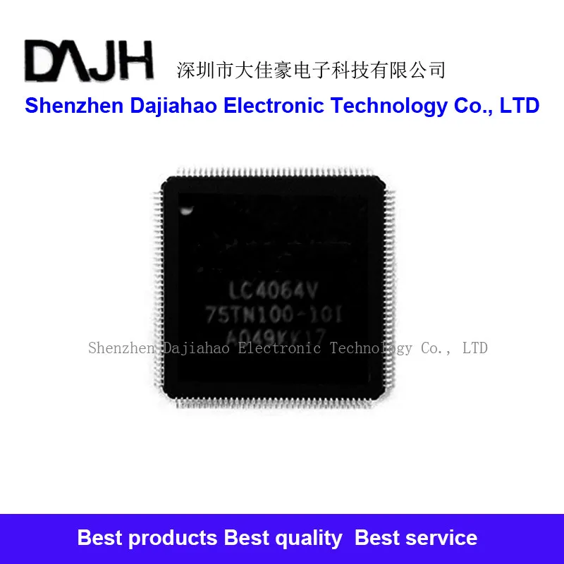 1PCS/LOT  LC4064V-75TN100-10I  LC4064V QFP IC  CHIPS IN STOCK