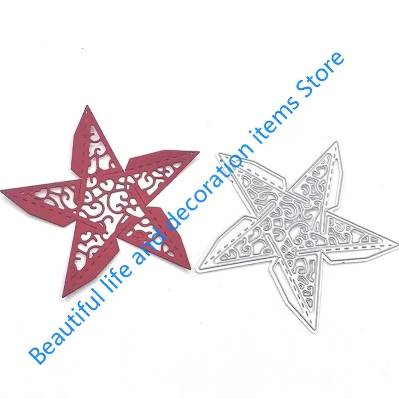 

XX9B звезды высечки металлические формы для высечки тиснение трафарет для DIY скрапбукинга