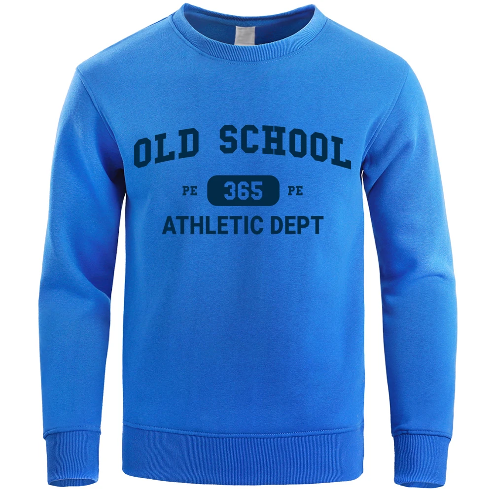 Old School Pe 365 Athletic Dept Printed Hoodie Man Fashion S-Xxl Warm Hoody Autumn Versatile Sweatshirt Street Casual Comfy Top