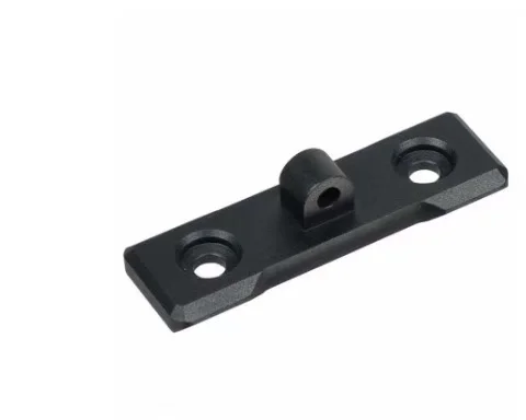 Outdoor Tactical MLOK Keymod Bipod Mount Handguard Adapter Low Profile AR15 Rifle Accessory Bipods Picatinny Rail — zdjęcie 5