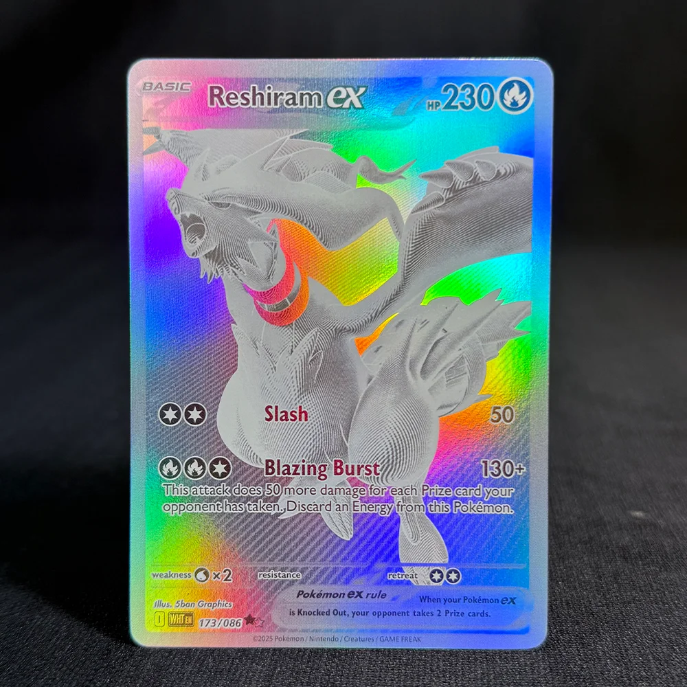 Holographic Game Trading Collection PTCG Proxy Cards Charmander (SV) Pikachu Flareon EX Einzelne PKM-Folienkarte Venusaur EX