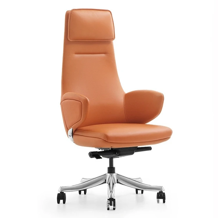 

Office chair, president executive chair boss, cowhide office chair, modern luxury