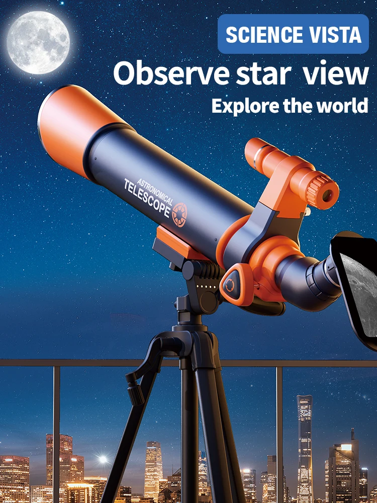 Telescope for Children's Science STEM Teaching Set Kids Telescope 6mm-20mm Sensory Aids Learning Education Boy 3 Year Gifts view 4
