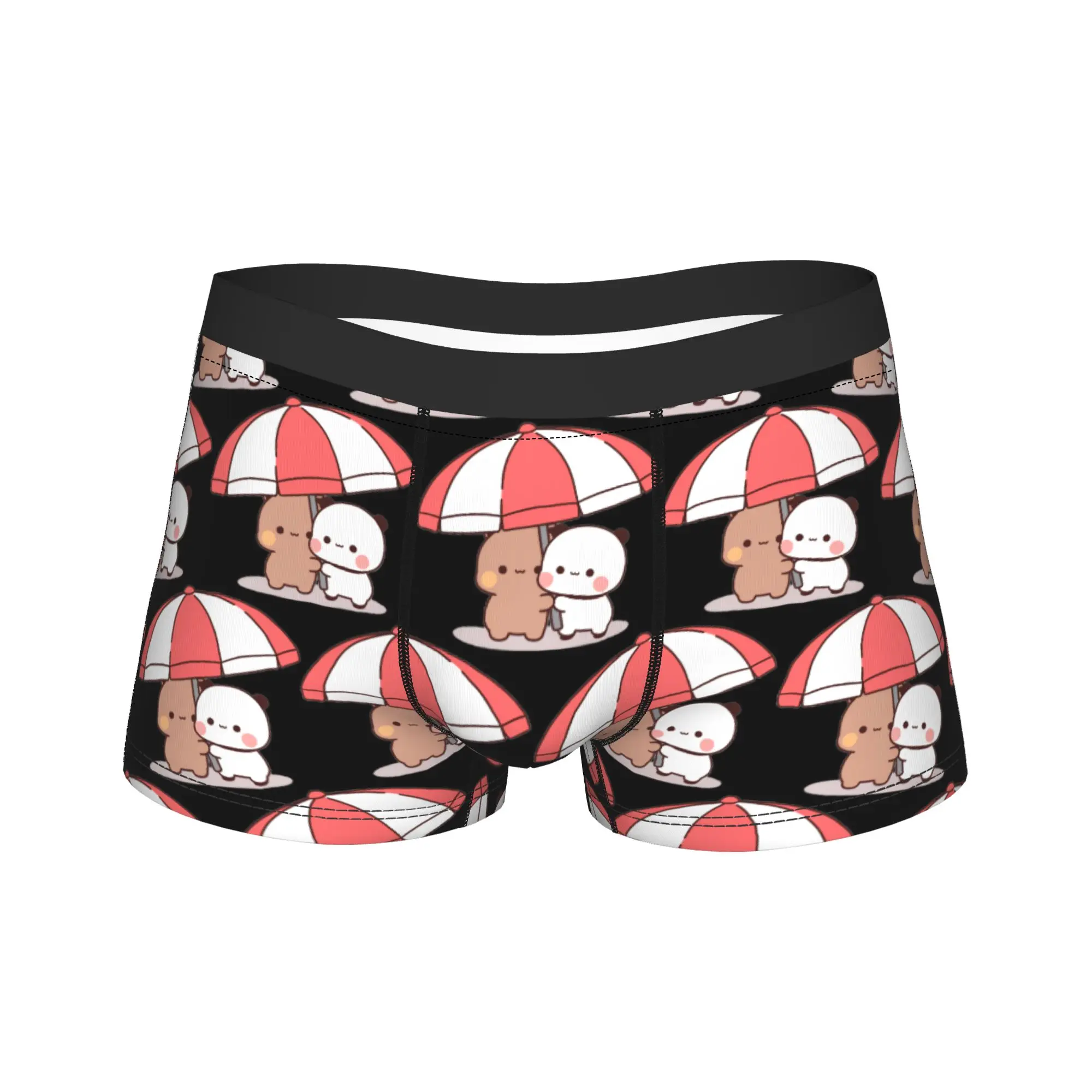 

Kawaii Bubu Dudu Couple Pandas Underwear Man Boxer Brief Comfortable Trunk High Quality Custom Plus Size Panties