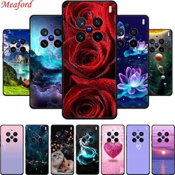Phone Case For Vivo X200 Pro Back Cover Case Black Silicone Soft Funda For Vivo X200 Pro 5G Case X200Pro X 200 Pro 6.78