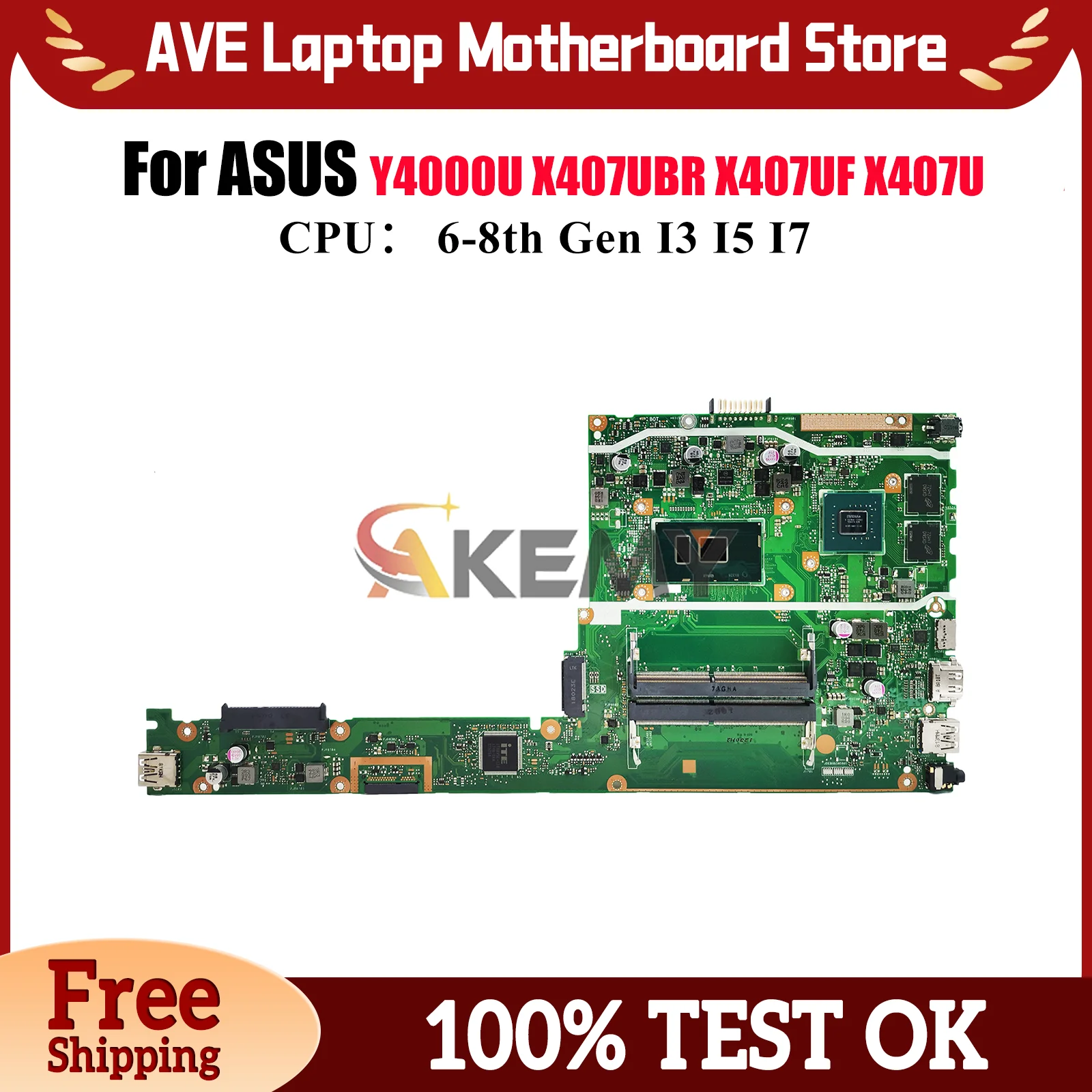 X407UB Laptop Mothe… - image