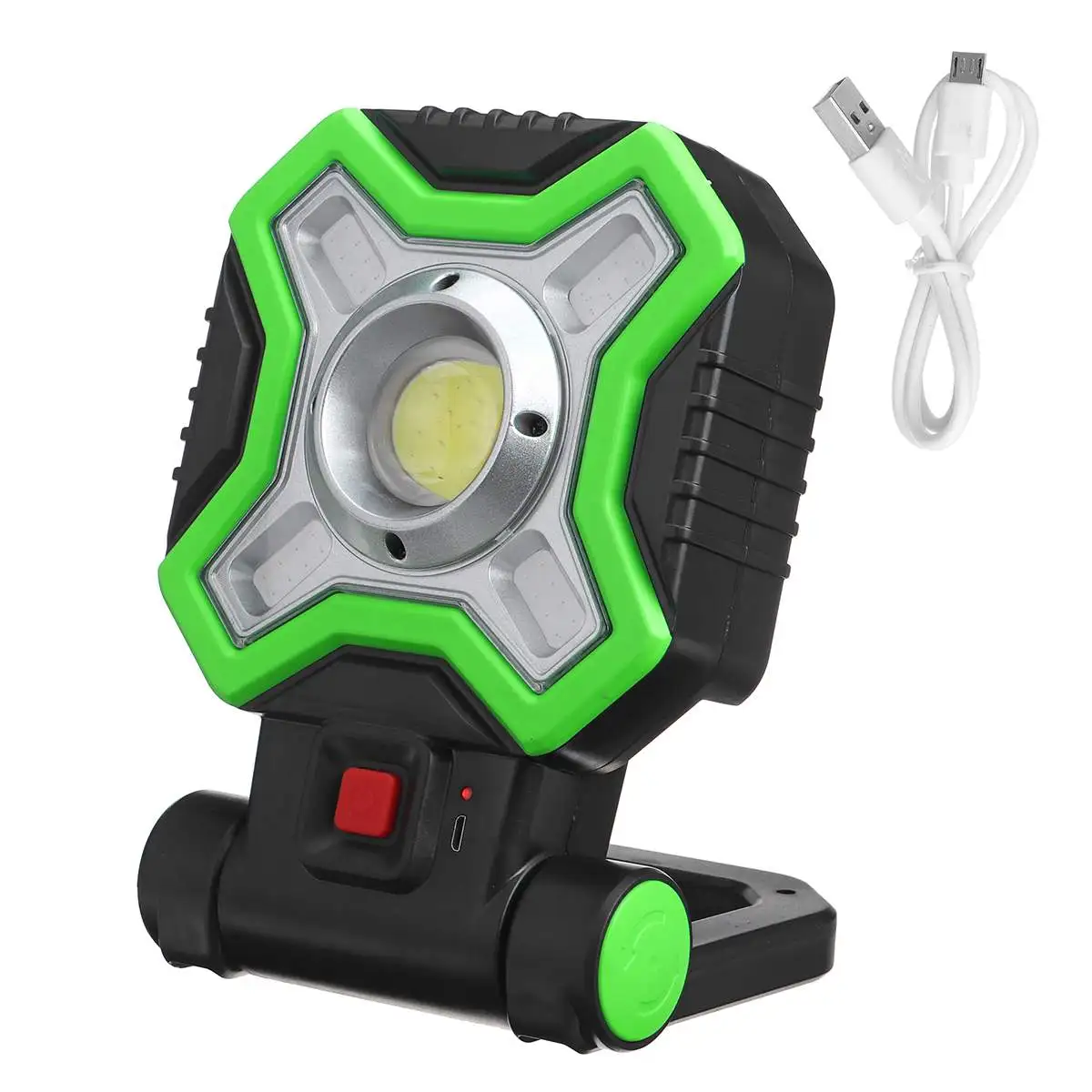 400W Solar LED Portable Spotlight 55000lm Super Bright Led Work Light Rechargeable for Outdoor Camping Lampe Led Flashlight