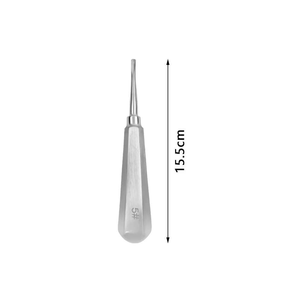 Dental Elevator Stainless Steel Tooth Dentist Tools Kit Stright Curved Root Elevator Minimally Invasive Dentistry Tools