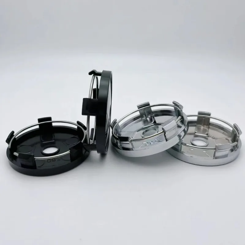 4 stücke 60 MM 56 MM Auto Rad Mitte Kappen Mit Strahlen Logo Emblem Abzeichen Radnabe Radkappen Auto felge Mitte Staub Abdeckung Auto Zubehör – Detail 7