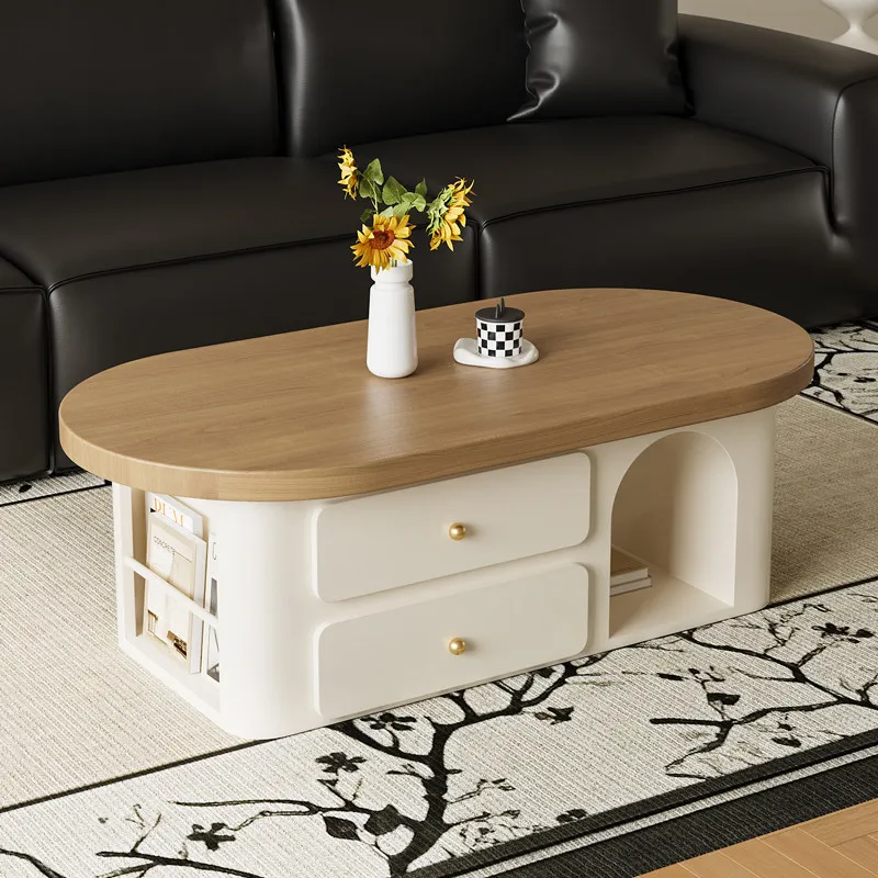 Luxury Storage Side Table Modern Living Room Designer Drawers Moving Writing Coffee Table Dinner Couchtisch Trendy Furniture