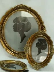 Oval Decoration Photo Frame Living Room Retro Style Art Picture Frame European Decoration Nordic Home Creative Wall Hanging