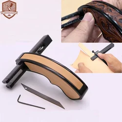 Adjustable Leather Strap Cutter Leathercraft Strip Belt DIY Hand Cutting