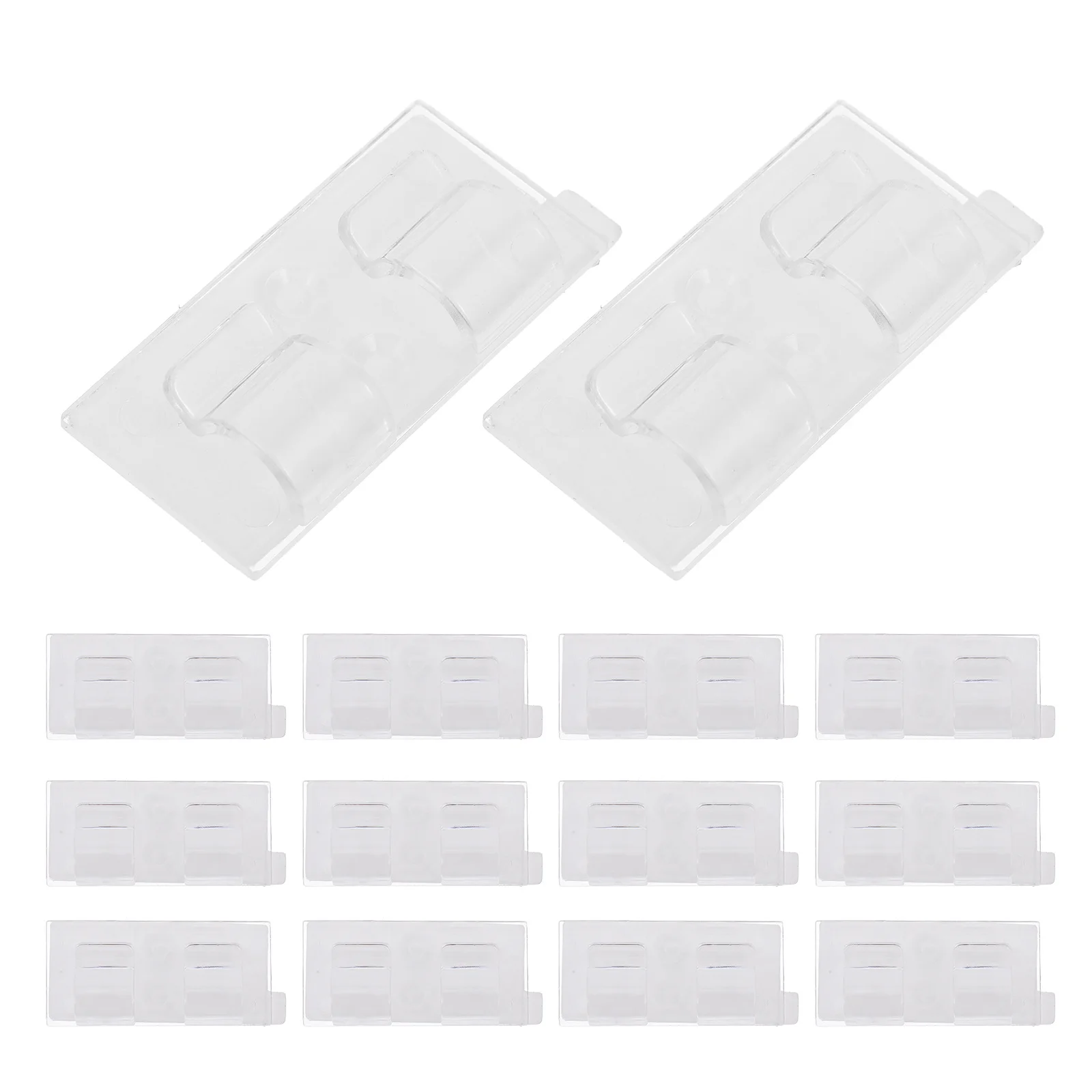 

20Pcs Outdoor Light Hanging Hooks Dual Design Waterproof Adhesive Clips for Bistro Gazebo Cafe Decor Outdoors String Lights Clip