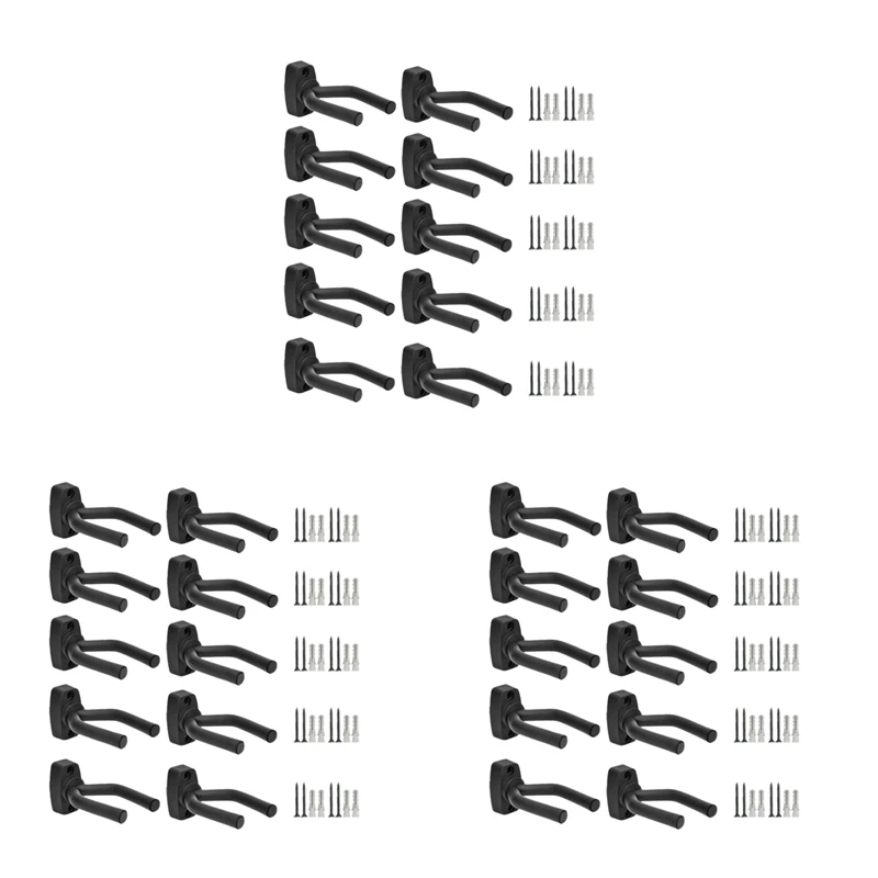 

30Pcs Guitar Accessories Guitar Hook Short Hook Ukulele Wall Hook Guitar Wall Guitar Metal Hanger