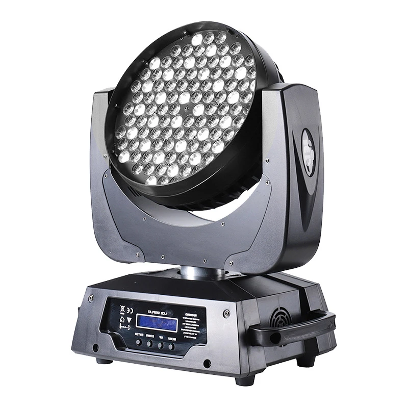 4pcs 108*3w rgbw led moving head wash light moving head led 108 3w led moving head wall washing beam light