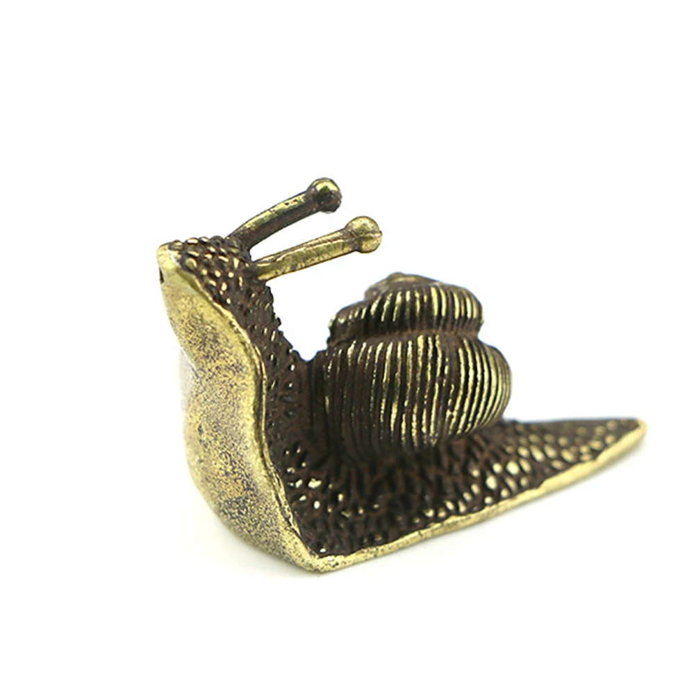 

Desktop Ornaments Artifacts/ Antiques Home Decoration Modern Office Accessories Room Metal Tabletop Adornment Brass Snail