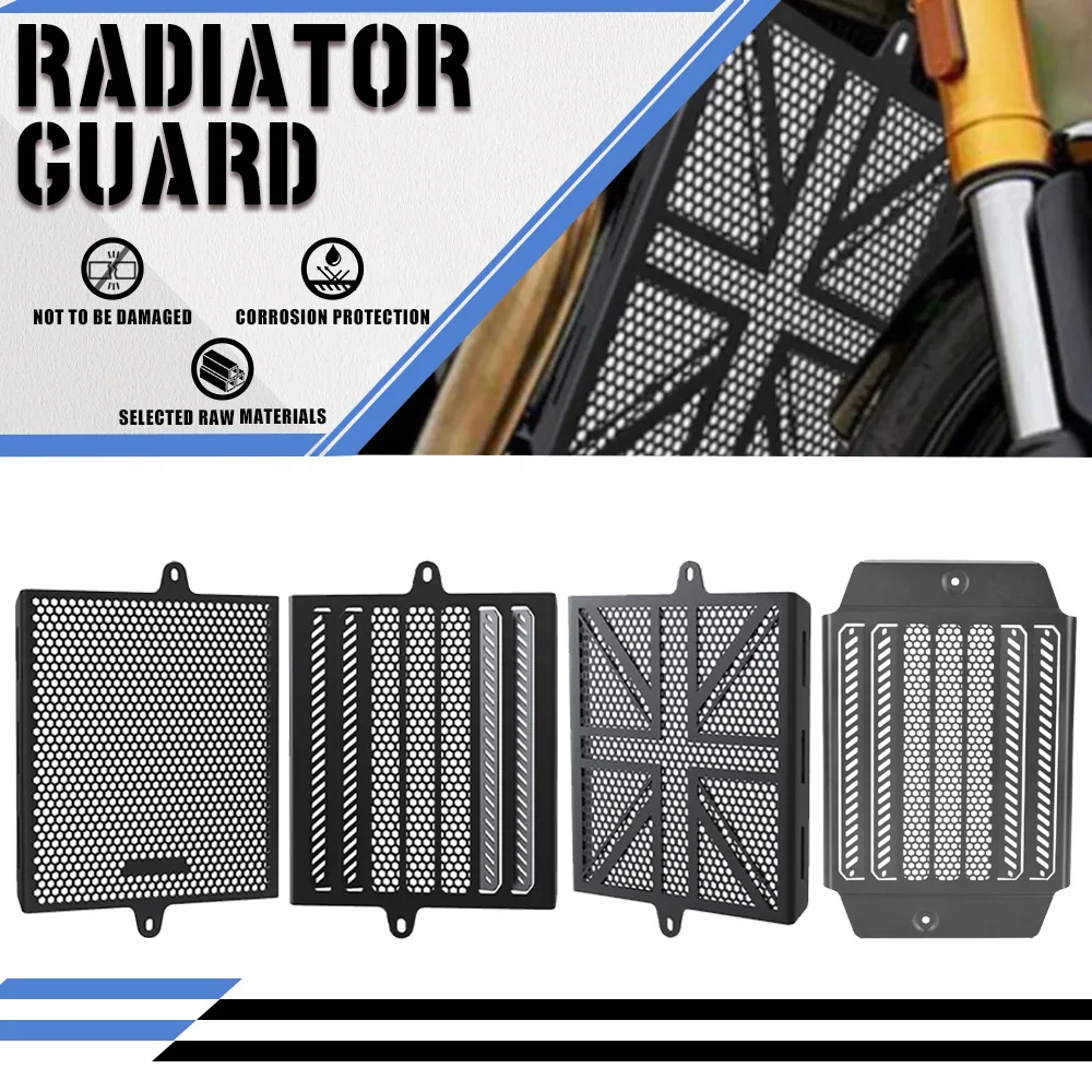 

Motorcycle For Speed400 Scrambler 400 X 2024 2025 2026 Speed 400 Scrambler 400X CNC Radiator Grille Guard Grill Cover Protection