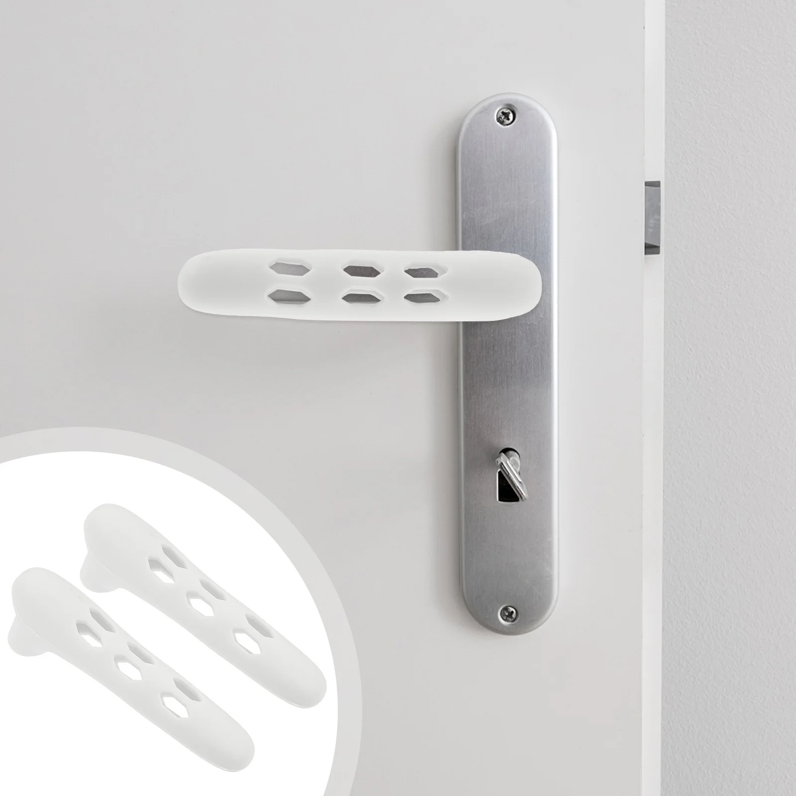 

2 шт., защита для дверных ручек, антистатический, водонепроницаемый, быстросохнущий, аксессуар для дверных ручек для дома, чехлы для дверных ручек, защита для дверных ручек