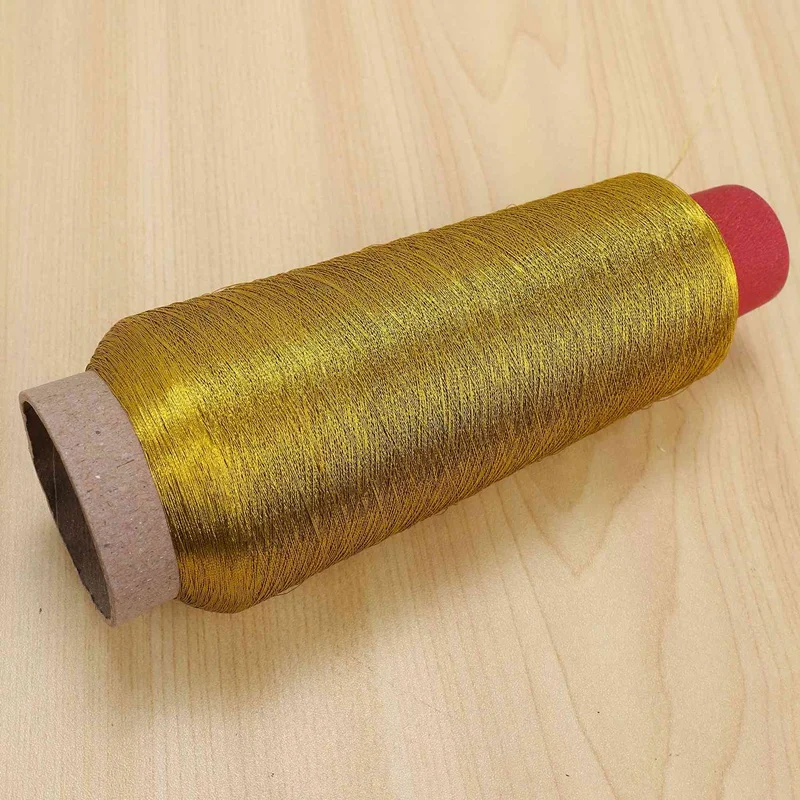 AAAC-Gold/Silver Computer Cross-Stitch Embroidery Threads 3000M Sewing Thread Line Textile Metallic Yarn Woven Embroidery Line