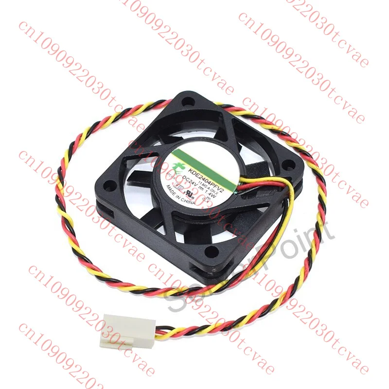 

Original Authentic KDE2404PFV2 DC24V 1.4W 3-wire Cooling Fan