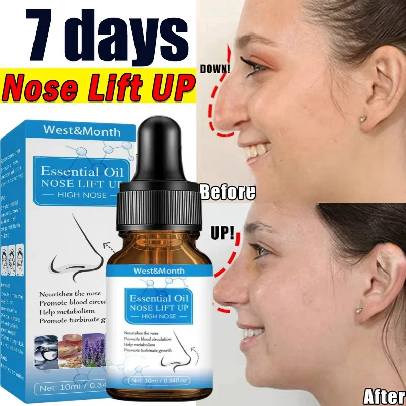 

Nose Lifting Essential Oil Lift Up Heighten Rhinoplasty Care Beauty Nose Beautiful Shaping Nosal Bone Remodeling Massage Essence